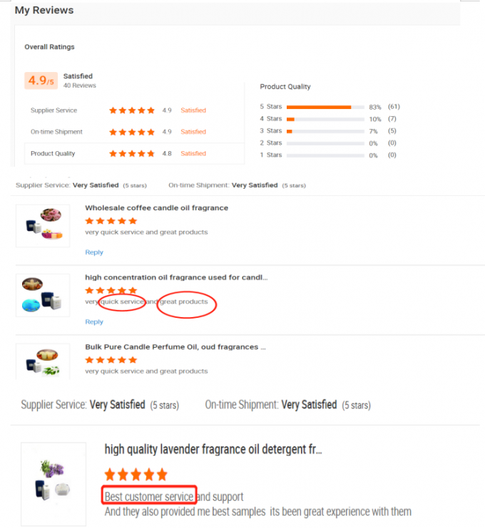 MOQ ต่ํา ผงเทียนหอมหอมหอมหอมหอมหอมหอมผลิตน้ํามันหอม 13