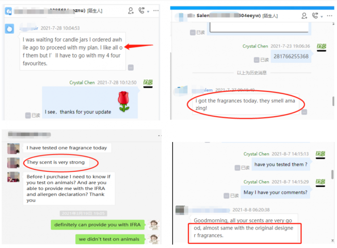 กลิ่นหอมเทียนลูตัสที่ทําด้วยมือดี สําหรับการทําเทียนหอม 2