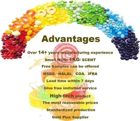 Customization Lime Flavors Lemon Flavor For Producing Candy