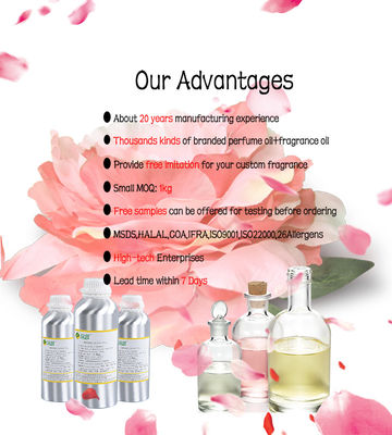 Industry Fragrance & Flavor High Concentrated Perfume Oil Body Spray Fragrance for Women Designer Women Body Essential Oil